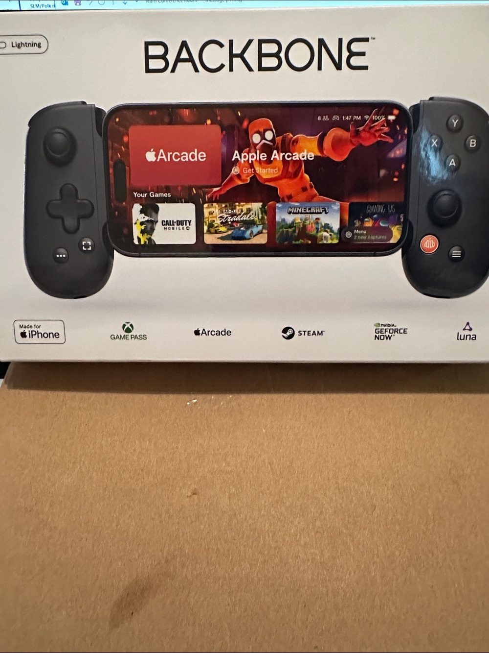 Backbone One Mobile Gaming Controller for iPhone - Black